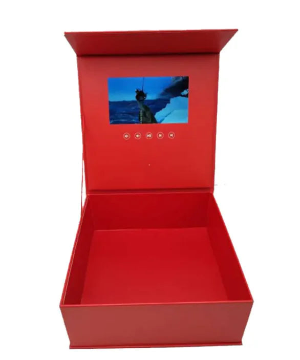 Video Gift Box with Roses – LCD Memory Edition