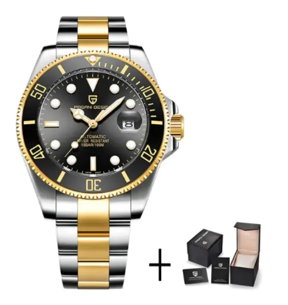 Automatic Diver-Style Mechanical Watch – Multi-Color Editions