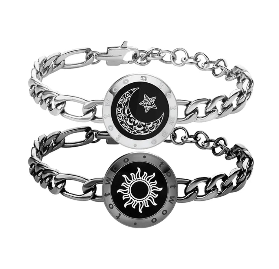 Sun & Moon Smart Couple Bracelet Set