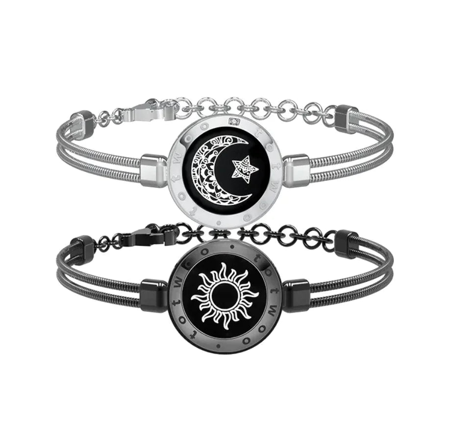 Sun & Moon Smart Couple Bracelet Set