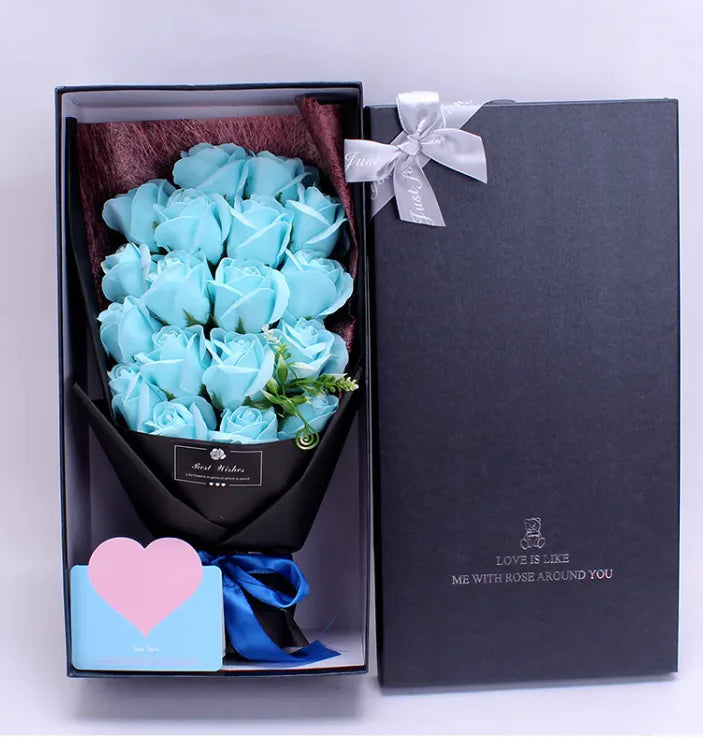 Rose Bouquet Gift Box – Celebration Edition
