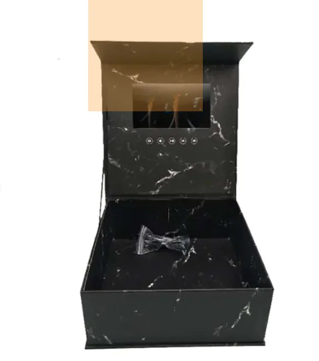 Video Gift Box with Roses – LCD Memory Edition