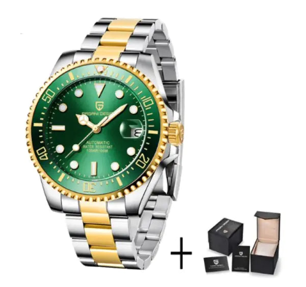 Automatic Diver-Style Mechanical Watch – Multi-Color Editions