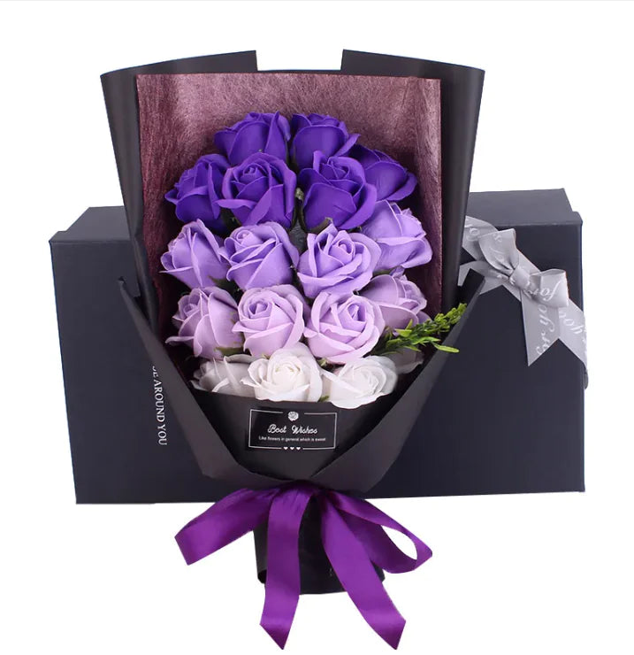 Rose Bouquet Gift Box – Celebration Edition