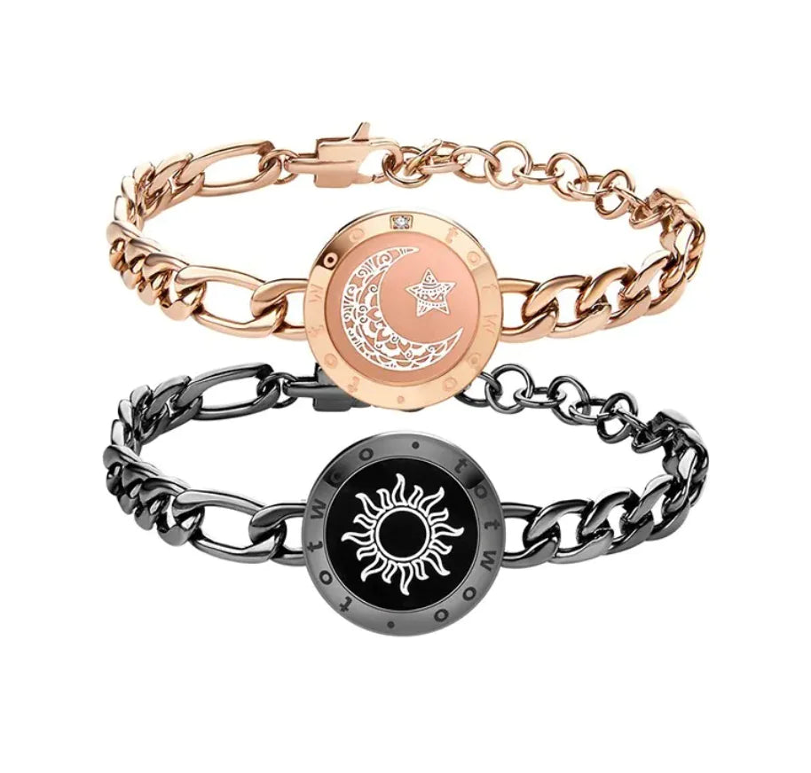 Sun & Moon Smart Couple Bracelet Set