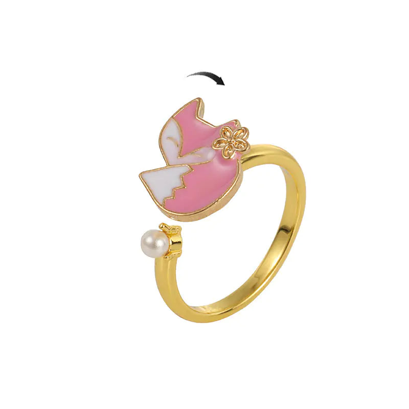 Anxiety Spinner Ring – Daisy Pearl Twist