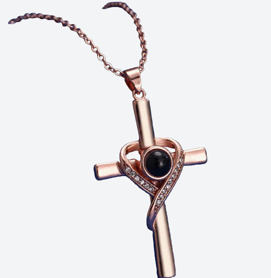 100 Languages Projection Necklace – Love & Light Pendant