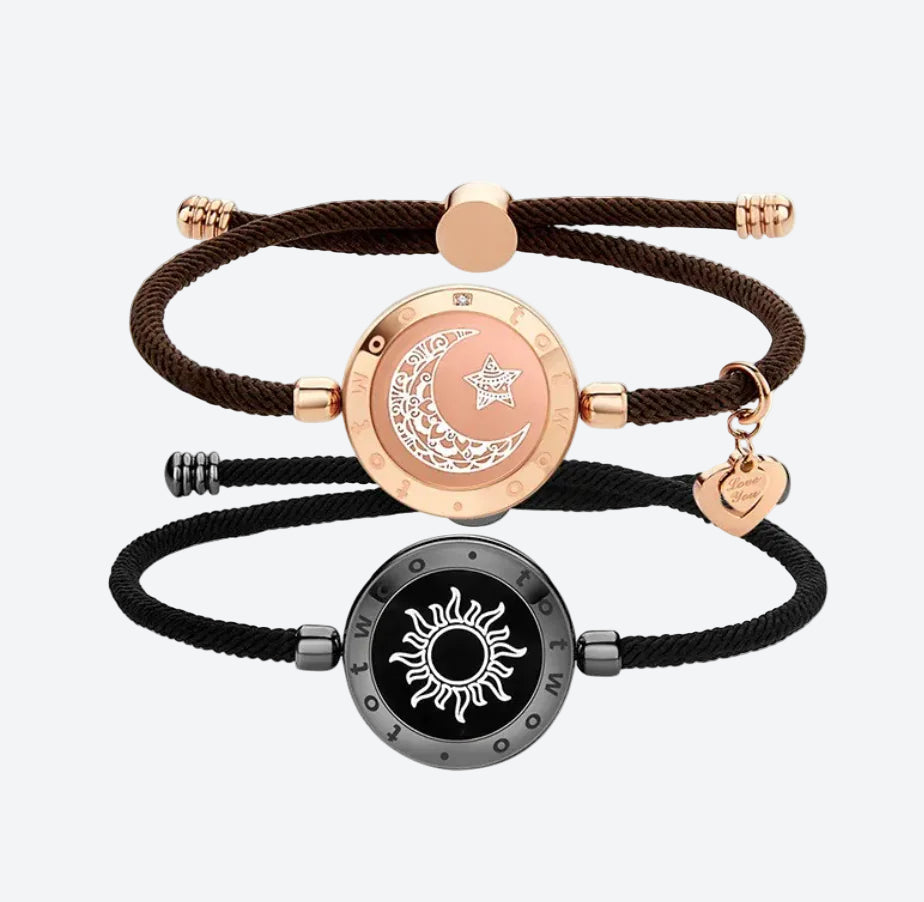 Sun & Moon Smart Couple Bracelet Set