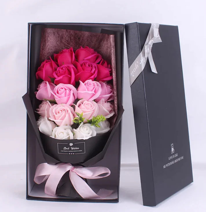 Rose Bouquet Gift Box – Celebration Edition