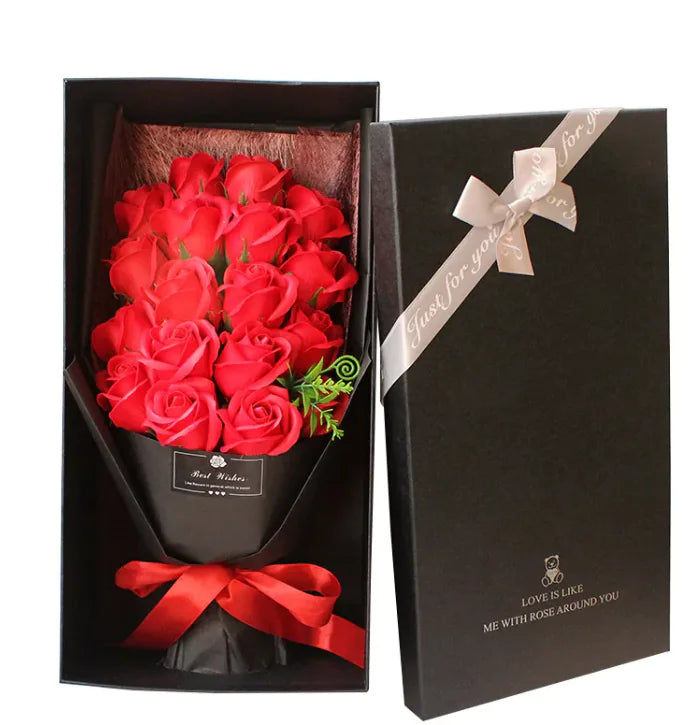 Rose Bouquet Gift Box – Celebration Edition