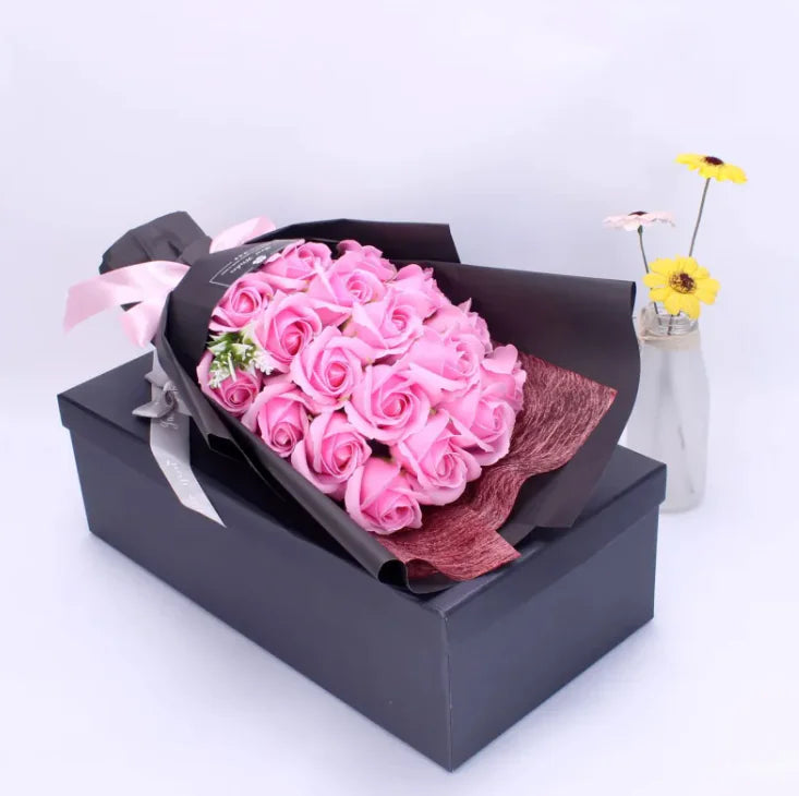 Rose Bouquet Gift Box – Celebration Edition